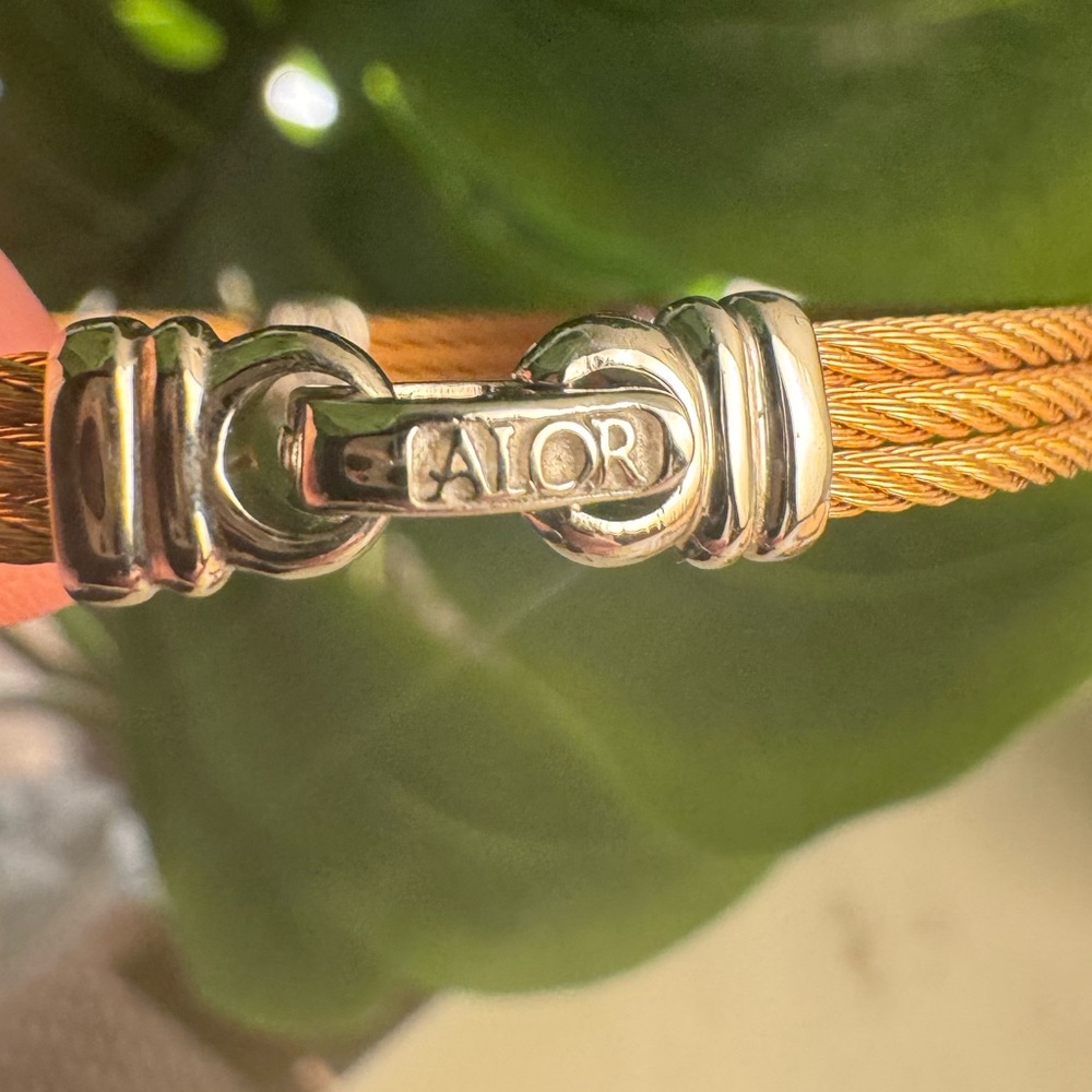 Alor Gold and Silver Bracelet - Picture 9 of 9